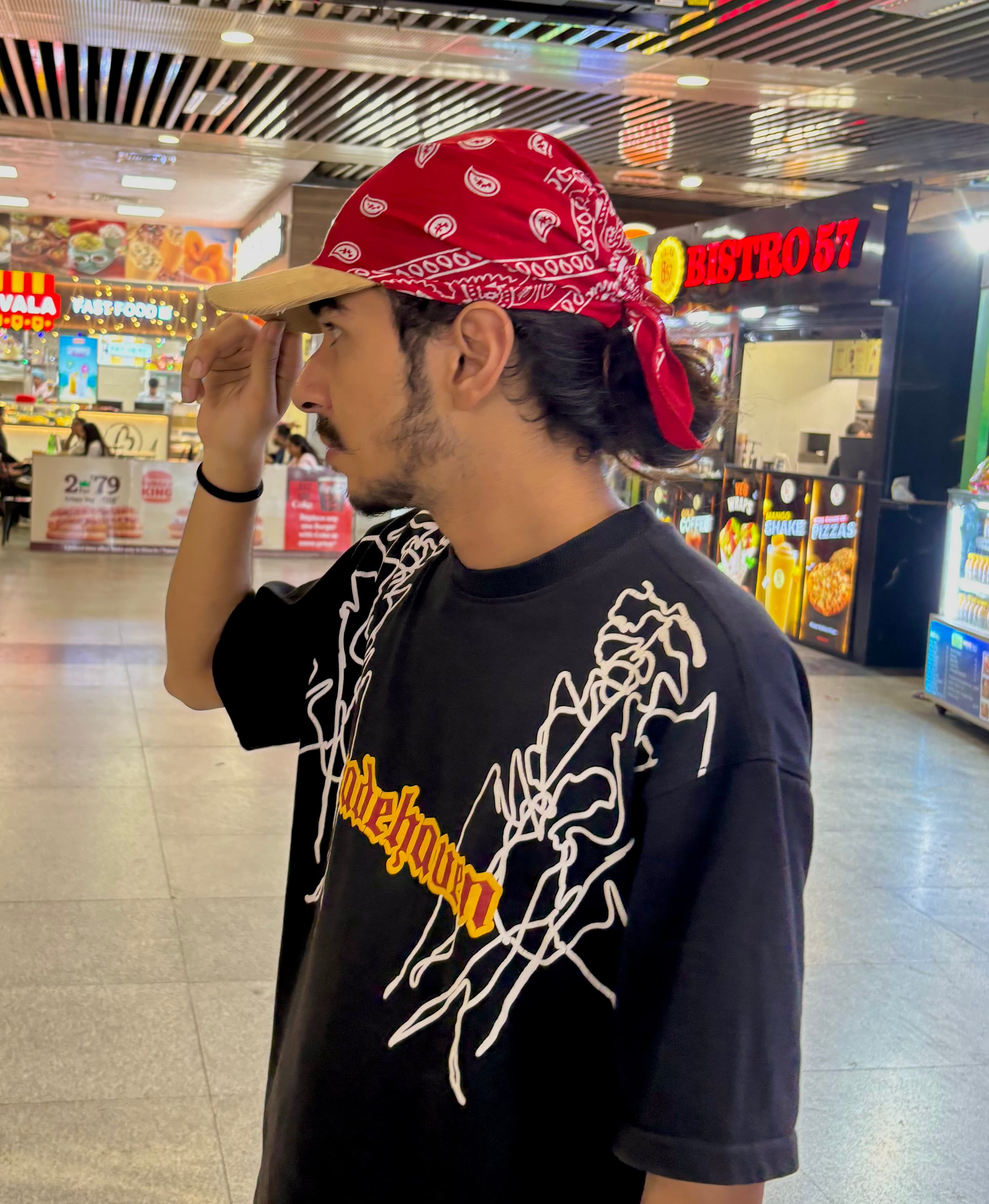 The Red Bandana - View 2